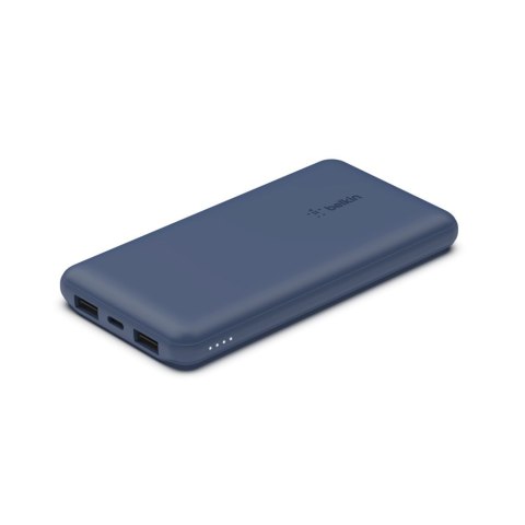 Belkin Powerbank Belkin BoostCharge Power Bank 10K 2xUSB-A + 1xUSB-C 10000mAh 15W Blue Belkin Powerbank Belkin BoostCharge Power Bank 10K 2xUSB-A + 1xUSB-C 10000mAh 15W Blue