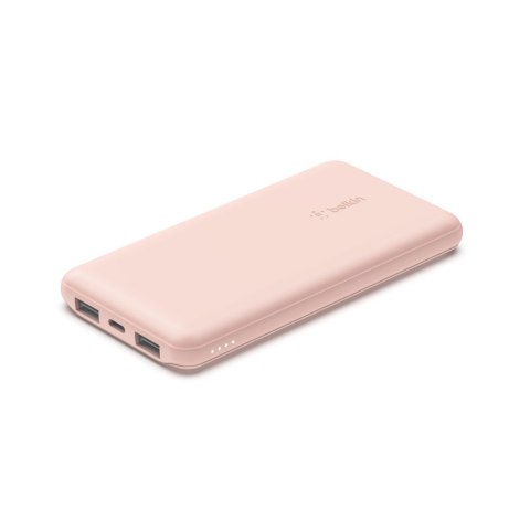 Belkin Powerbank Belkin BoostCharge Power Bank 10K 2xUSB-A + 1xUSB-C 10000mAh 15W Rose Gold Belkin Powerbank Belkin BoostCharge Power Bank 10K 2xUSB-A + 1xUSB-C 10000mAh 15W Rose Gold