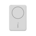 Belkin Powerbank bezprzewodowy Belkin BoostCharge Magnetic Wireless Power Bank 2.5K MagSafe Compatible 2500mAh White
