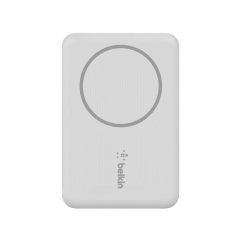 Belkin Powerbank bezprzewodowy Belkin BoostCharge Magnetic Wireless Power Bank 2.5K MagSafe Compatible 2500mAh White Belkin Powerbank bezprzewodowy Belkin BoostCharge Magnetic Wireless Power Bank 2.5K MagSafe Compatible 2500mAh White