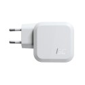 Green Cell GREEN CELL ŁADOWARKA MULTI USB GAN GC POWERGAN 65W PD 3.0 QC 3.0 2XUSB-C 1XUSB-A BIAŁA