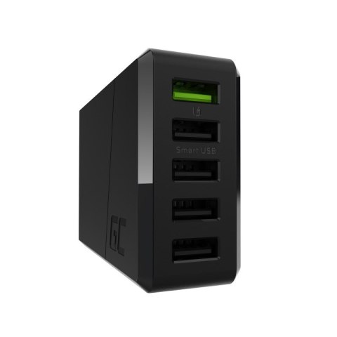 Green Cell GREEN CELL ŁADOWARKA SIECIOWA CHARGE SOURCE 5 5XUSB 52W QC 3.0 Green Cell GREEN CELL ŁADOWARKA SIECIOWA CHARGE SOURCE 5 5XUSB 52W QC 3.0