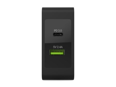 Green Cell GREEN CELL ŁADOWARKA SIECIOWA USB-C 45W PD + USB Green Cell GREEN CELL ŁADOWARKA SIECIOWA USB-C 45W PD + USB