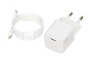 IBOX ŁADOWARKA SIECIOWA I-BOX C-38 PD30W USB-C, KABEL
