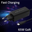 Qoltec QOLTEC ŁADOWARKA SIECIOWA 65W GAN | 5-20V | 3-3.25A | USB 3.1