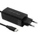 Qoltec QOLTEC ŁADOWARKA SIECIOWA 65W GAN | 5-20V | 3-3.25A | USB 3.1