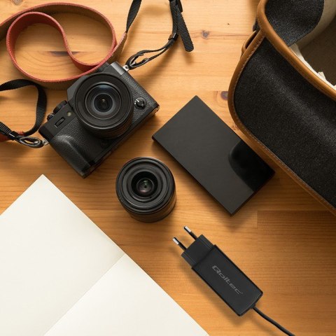 Qoltec QOLTEC ŁADOWARKA SIECIOWA 90W GAN | 5-20V | 3-4.5A | USB-C 3.1 Qoltec QOLTEC ŁADOWARKA SIECIOWA 90W GAN | 5-20V | 3-4.5A | USB-C 3.1