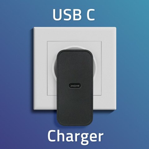 Qoltec QOLTEC ŁADOWARKA SUPER QUICK PD | 1XUSB-C | 65W | 5-20V | 3-3.25A | CZARNA Qoltec QOLTEC ŁADOWARKA SUPER QUICK PD | 1XUSB-C | 65W | 5-20V | 3-3.25A | CZARNA