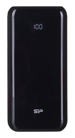 Silicon Power Powerbank Silicon Power QS28 20000mAh LCD QC3.0+PD 2x USB A, 1x mUSB + 1x USB C, czarny