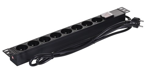 A-LAN Listwa zasilająca A-LAN PZ081U (8 x UTE; 16 A (3680 W); 1,8m; kolor czarny) A-LAN Listwa zasilająca A-LAN PZ081U (8 x UTE; 16 A (3680 W); 1,8m; kolor czarny)
