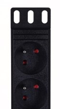 A-LAN Listwa zasilająca A-LAN PZ081U (8 x UTE; 16 A (3680 W); 1,8m; kolor czarny)