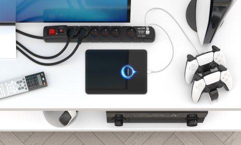 Acar Listwa przeciwprzepięciowa Acar S6 USB A+C (szybka ładowarka) 1,5m ; czarny Acar Listwa przeciwprzepięciowa Acar S6 USB A+C (szybka ładowarka) 1,5m ; czarny