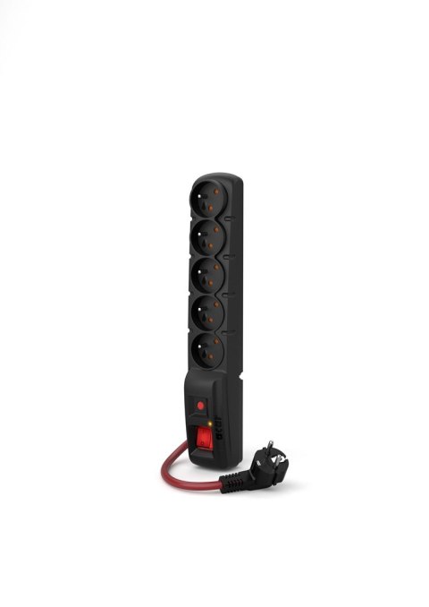 Acar Listwa zasilająca Acar F5 Power 16A (1,5m ; czarny) Acar Listwa zasilająca Acar F5 Power 16A (1,5m ; czarny)