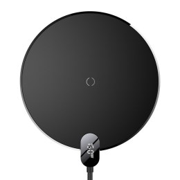Baseus BASEUS ŁADOWARKA INDUKCYJNA LED 15W (CZARNA)