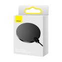 Baseus BASEUS ŁADOWARKA INDUKCYJNA LED 15W (CZARNA)
