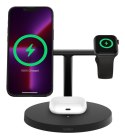 Belkin BELKIN BOOSTCHARGE PRO 3IN1 MAGSAFE 15W QI2,CZARNA