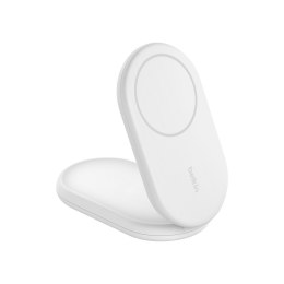Belkin BELKIN ŁADOWARKA INDUKCYJNA SKŁADANA MAGSAFE QI2 15W, BIAŁA