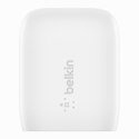 Belkin BELKIN ŁADOWARKA KĄTOWA 20W USB-C PD BIAŁA + KABEL