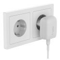 Belkin BELKIN ŁADOWARKA KĄTOWA 20W USB-C PD BIAŁA + KABEL