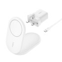 Belkin BELKIN ŁADOWARKA MAGSAFE QI2 15W BIAŁA ZASILACZ 20W