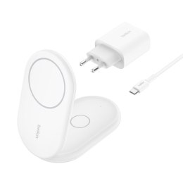 Belkin BELKIN ŁADOWARKA MAGSAFE SKŁADANA 2W1 QI2 ZASILACZ CZARNA