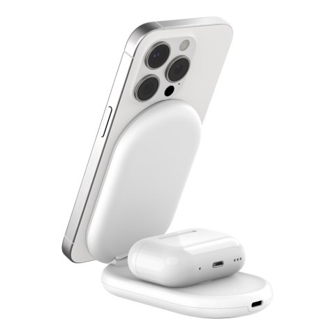 Belkin BELKIN ŁADOWARKA MAGSAFE SKŁADANA 2W1 QI2 ZASILACZ CZARNA Belkin BELKIN ŁADOWARKA MAGSAFE SKŁADANA 2W1 QI2 ZASILACZ CZARNA