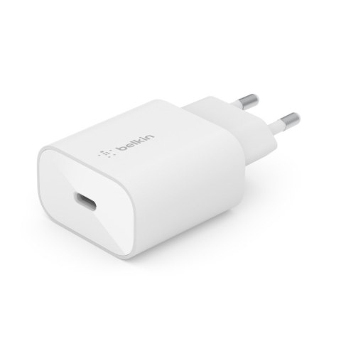 Belkin BELKIN ŁADOWARKA SIECIOWA 25W PD PPS BIAŁA Belkin BELKIN ŁADOWARKA SIECIOWA 25W PD PPS BIAŁA