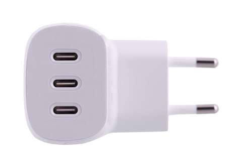 Belkin Ładowarka Belkin BoostCharge 3 Port USB-C PD 3.1 PPS Wall Charger 67W + USB-C to USB-C Cable 2m White Belkin Ładowarka Belkin BoostCharge 3 Port USB-C PD 3.1 PPS Wall Charger 67W + USB-C to USB-C Cable 2m White