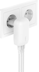 Belkin Ładowarka Belkin BoostCharge 3 Port USB-C PD 3.1 PPS Wall Charger 67W White