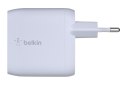 Belkin Ładowarka Belkin BoostCharge Dual USB-C PD 3.0 Wall Charger 40W White