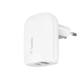 Belkin Ładowarka Belkin BoostCharge Dual USB-C + USB-A Wall Charger with PPS 37W White