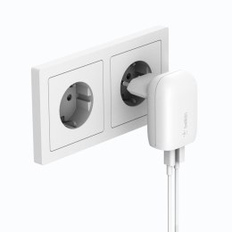 Belkin Ładowarka Belkin BoostCharge Dual USB-C + USB-A Wall Charger with PPS 37W White