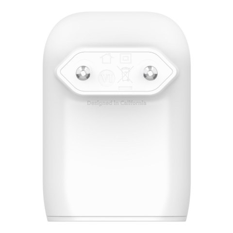 Belkin Ładowarka Belkin BoostCharge Dual USB-C + USB-A Wall Charger with PPS 37W White Belkin Ładowarka Belkin BoostCharge Dual USB-C + USB-A Wall Charger with PPS 37W White