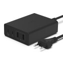 Belkin Ładowarka Belkin BoostCharge Pro 4-Port 2xUSB-C PD 3.0 + 2xUSB-A GaN Charger 108W Black