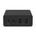 Belkin Ładowarka Belkin BoostCharge Pro 4-Port 2xUSB-C PD 3.0 + 2xUSB-A GaN Charger 108W Black
