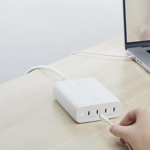 Belkin Ładowarka Belkin BoostCharge Pro 4-Port USB-C PD 3.1 GaN Charger 200W White Belkin Ładowarka Belkin BoostCharge Pro 4-Port USB-C PD 3.1 GaN Charger 200W White