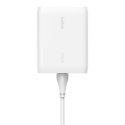 Belkin Ładowarka Belkin BoostCharge Pro 4-Port USB-C PD 3.1 GaN Charger 200W White