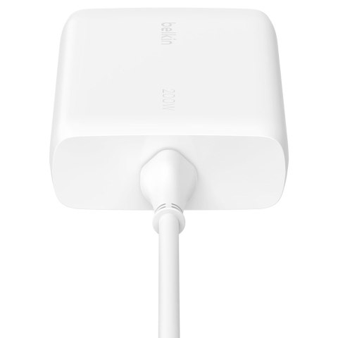 Belkin Ładowarka Belkin BoostCharge Pro 4-Port USB-C PD 3.1 GaN Charger 200W White Belkin Ładowarka Belkin BoostCharge Pro 4-Port USB-C PD 3.1 GaN Charger 200W White