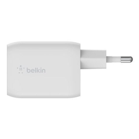 Belkin Ładowarka Belkin BoostCharge Pro Dual USB-C PD 3.0 PPS GaN Wall Charger 65W White Belkin Ładowarka Belkin BoostCharge Pro Dual USB-C PD 3.0 PPS GaN Wall Charger 65W White