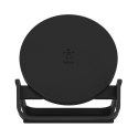 Belkin Ładowarka bezprzewodowa Belkin BoostCharge Wireless Charging Stand Qi-compatible 10W + QC 3.0 Wall Charger Black