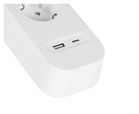 Belkin Listwa zasilająca Belkin Power Surge 4-PORT + 1xUSB-A +1xUSB-C 2.4A PD 525J 2m White Schuko Belkin Listwa zasilająca Belkin Power Surge 4-PORT + 1xUSB-A +1xUSB-C 2.4A PD 525J 2m White Schuko