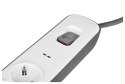 Belkin Listwa zasilająca Belkin Power Surge 4-PORT + 2xUSB-A 2m Grey/White Schuko