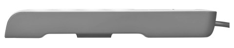 Belkin Listwa zasilająca Belkin Power Surge 4-PORT + 2xUSB-A 2m Grey/White Schuko Belkin Listwa zasilająca Belkin Power Surge 4-PORT + 2xUSB-A 2m Grey/White Schuko