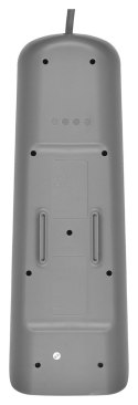 Belkin Listwa zasilająca Belkin Power Surge 6-PORT + 2xUSB-A 2.4A 650J 2m Grey/White