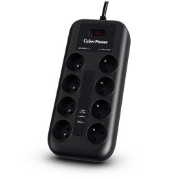 CyberPower Listwa przeciwprzepięciowa CyberPower P0820SUF0-FR