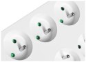 EATON Listwa przeciwprzepięciowa EATON PB6F (6 x UTE; 10 A; kolor biały)