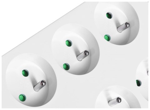 EATON Listwa przeciwprzepięciowa EATON PB6F (6 x UTE; 10 A; kolor biały) EATON Listwa przeciwprzepięciowa EATON PB6F (6 x UTE; 10 A; kolor biały)