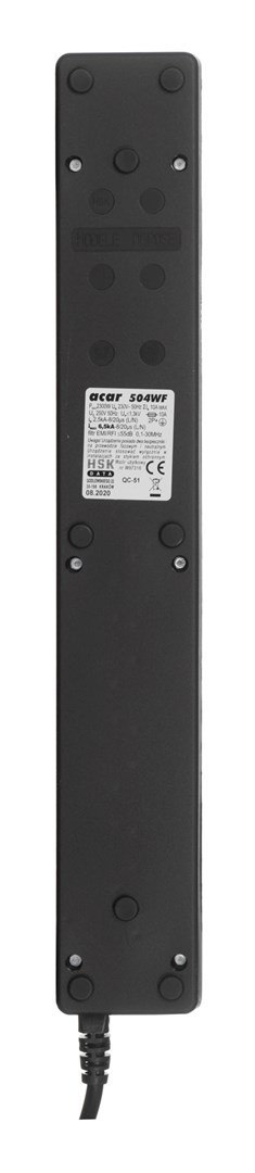 HSK DATA Listwa HSK DATA ALP-ACAR504WF---03BKG (3m; kolor czarny) HSK DATA Listwa HSK DATA ALP-ACAR504WF---03BKG (3m; kolor czarny)