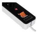HSK DATA Listwa przeciwprzepięciowa HSK DATA ALP-ACARX5-----01N (5 x UTE; 10 A; 1,5m; kolor czarny)