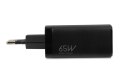 IBOX ŁADOWARKA SIECIOWA I-BOX C-65 GAN PD65W KABEL, CZARNA